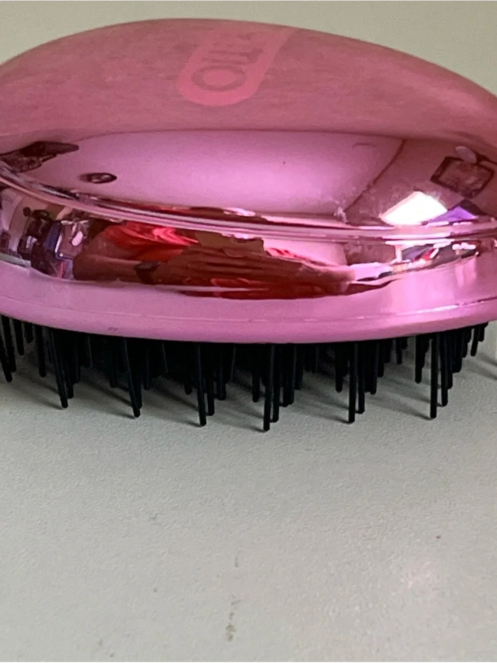 TYMO Detangling Hair Brush & Scalp Massager Metallic Pink